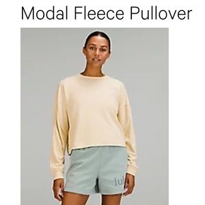 Lululemon Modal fleece pullover size 8